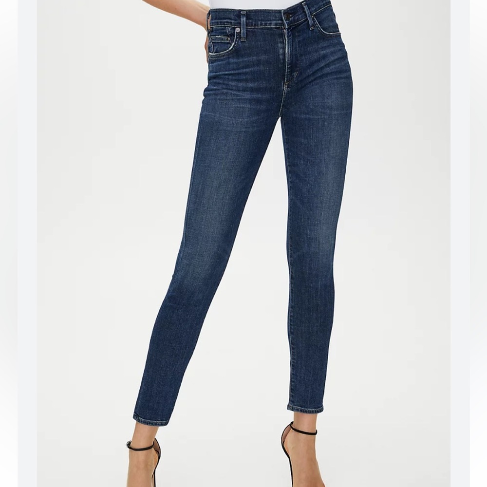 Citizens of Humanity - Rocket high rise skinny - blue denim jeans